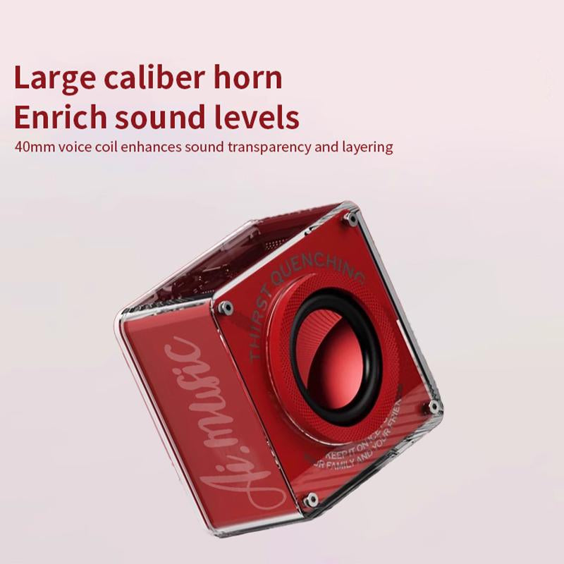 A88 TWS Bluetooth Speaker with Stereo Pairing & Immersive Sound, Loud Portable Wireless Speaker for True 360° Surround Sound at Home, Parties Usb Resonance Subwoofer Active Audio Charger Micr Affordable Drive Smart Family Fuzi Pop Lasting Boombox System